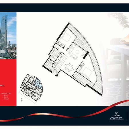 Number 1 H Residences - Wifi, Parking & More By Gold Coast Holidays Exterior foto